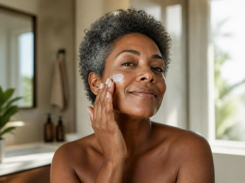 Colágeno e pele quanto você perde por ano, por que a menopausa acelera tudo e o que a suplementação faz de fato