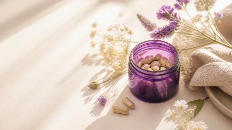 Suplemento para menopausa o que funciona, o que é promessa vazia e por que o médico vem antes de qualquer pote