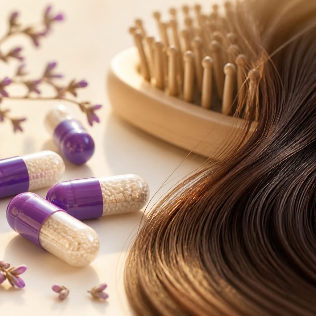Suplemento para queda de cabelo na menopausa o que pode ajudar e por que investigar a causa vem primeiro