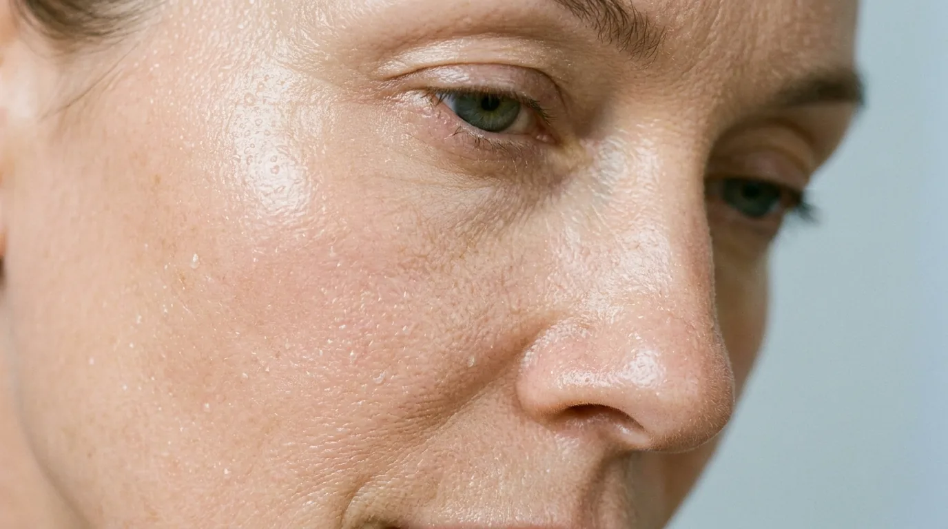 Pele madura vicosa com efeito glass skin